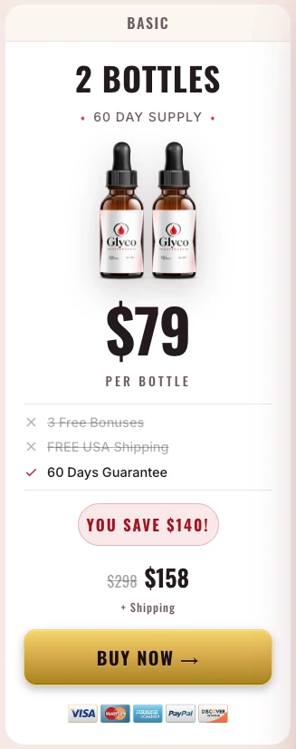 GlycoDefender 2 bottles